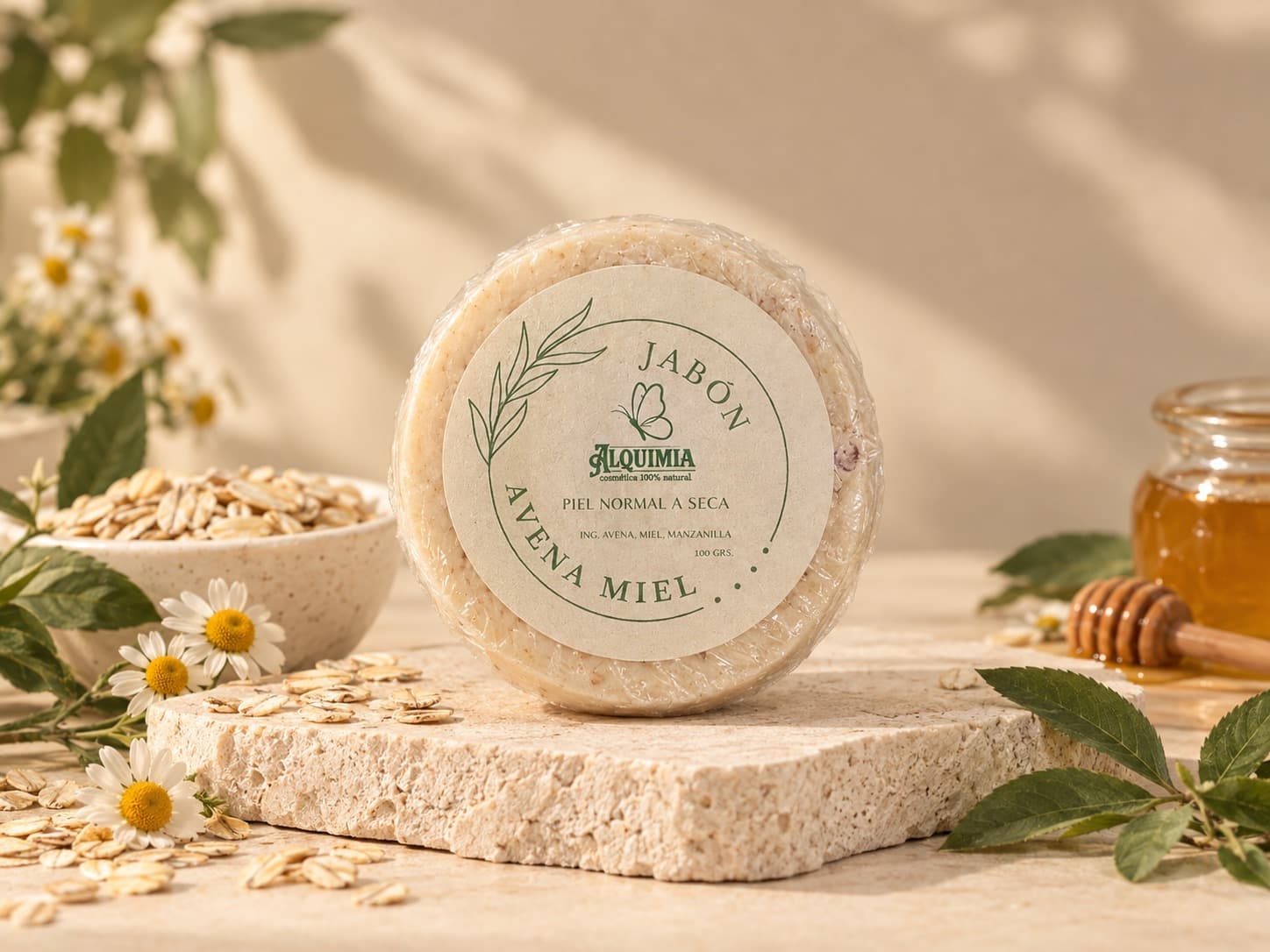Jabón Avena Miel